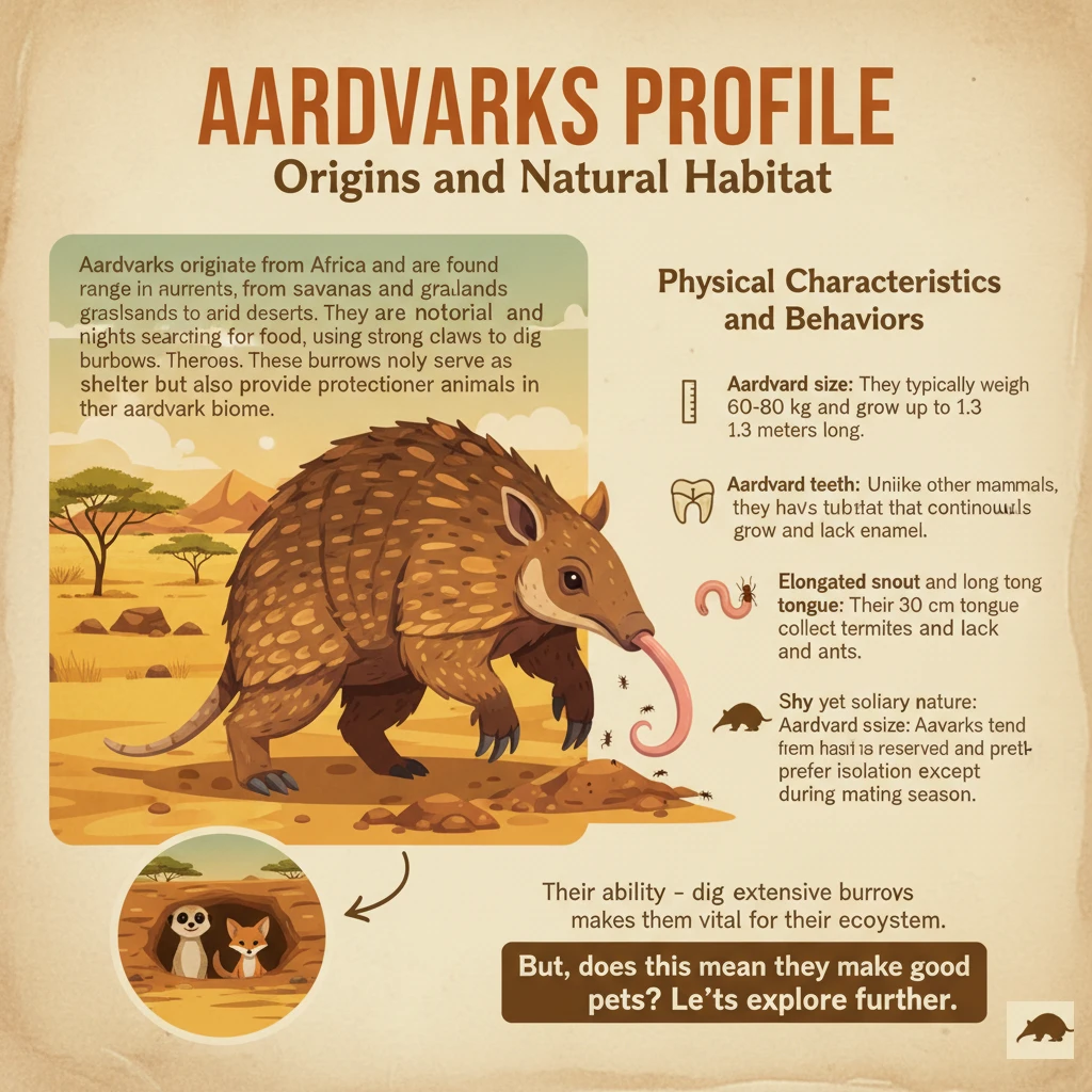 Aardvark as a Pet – Legal, Ethical, and Practical Facts Explained 4 Are aardvarks shy? pet aardvark, aardvark family , aardvark diet , aardvark biome , aardvark size , aardvark in English , aardvark lifespan , are aardvarks dangerous to humans , aardvark teeth, pet anteater, aardvark as a pet ,