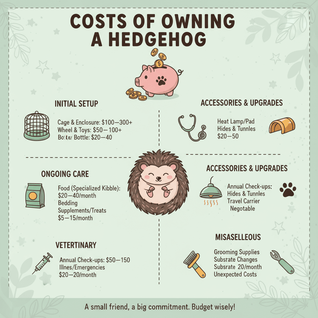 Cost of Owning a Hedgehog