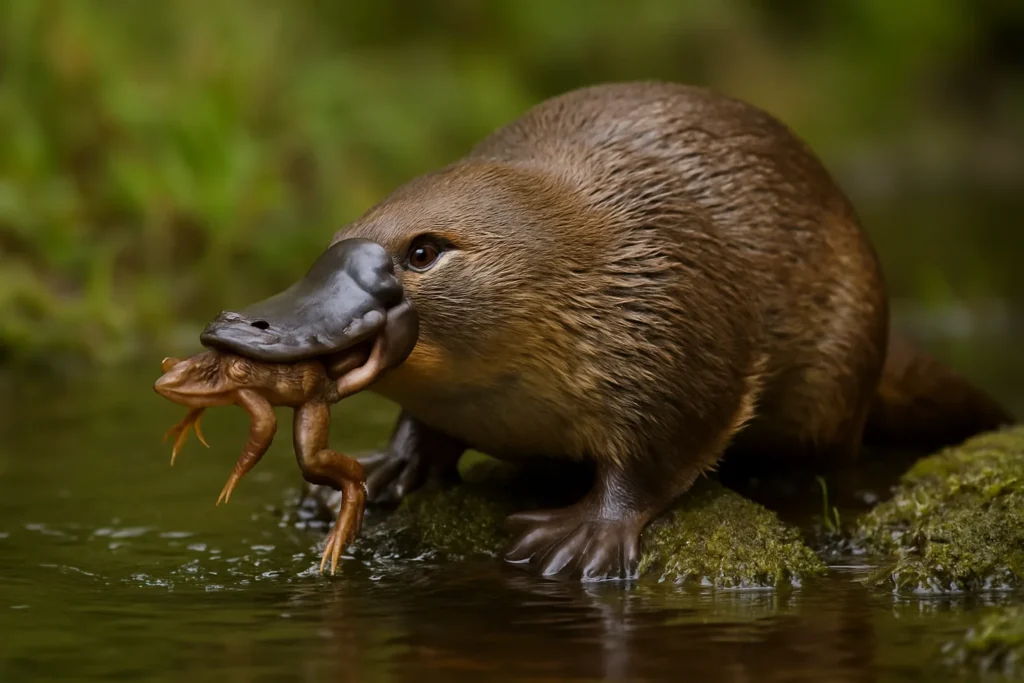 What Do Platypus Eat Animal Sound