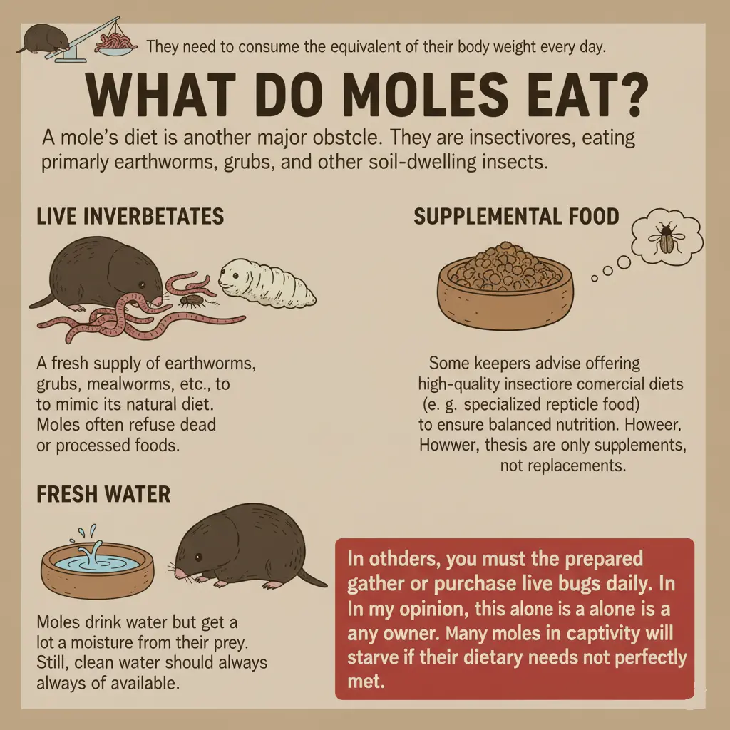 What Do Moles Eat