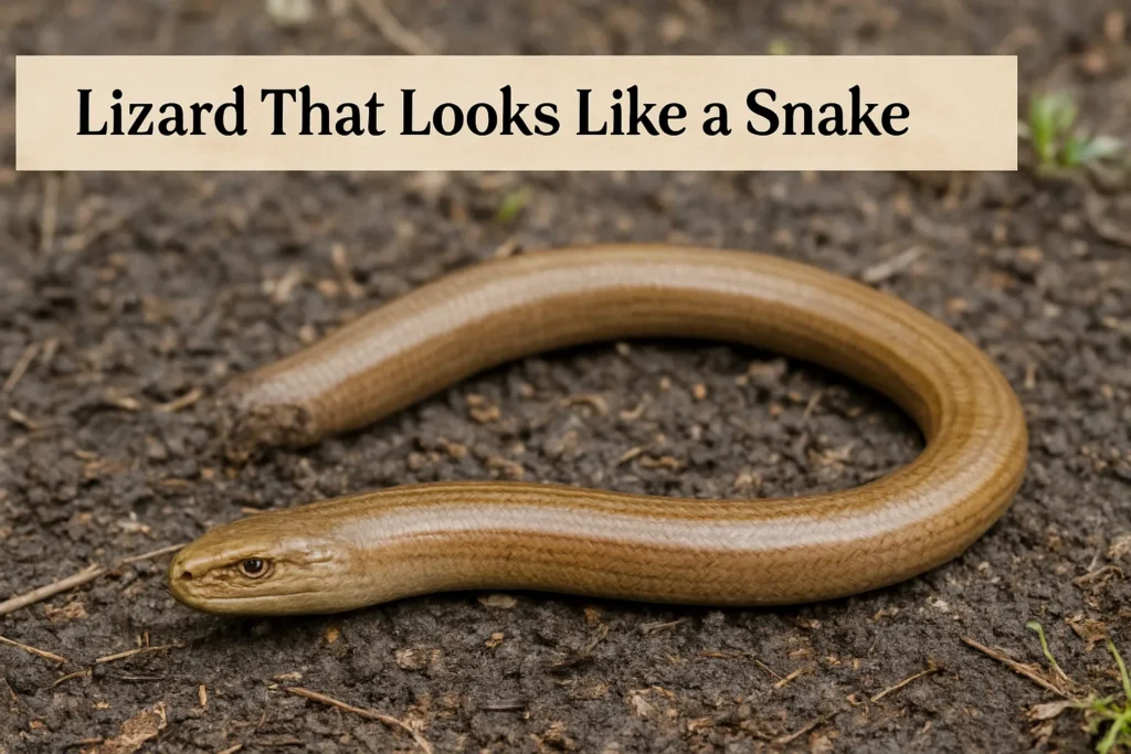 Lizard That Looks Like a Snake– But Isn’t One 9 lizard without legs,
lizard look like snake,
legless lizard,