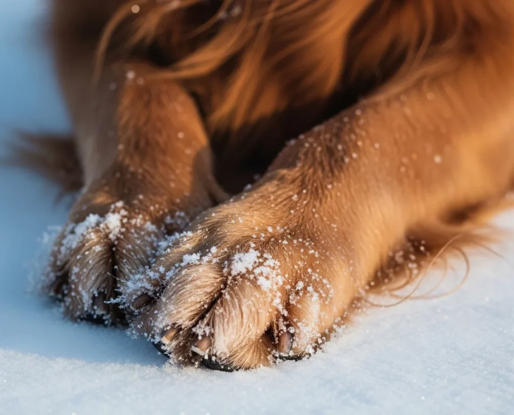 Dog's Paws Cold
