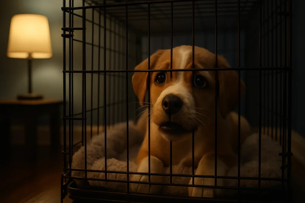 Puppy Whining in Crate at Night Solutions 6 Puppy Whining
