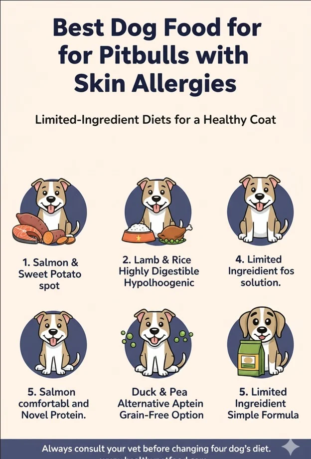Best Dog Food for Pitbulls with Skin Allergies 5 Dog Food for Pitbulls with Skin Allergies
