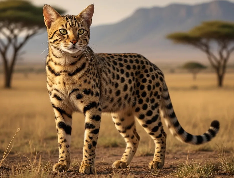 House Cats that Look like Cheetahs