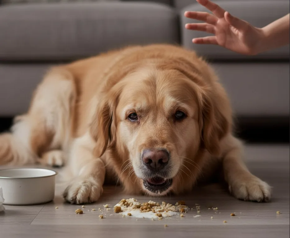 How Do You Get a Dog to Throw Up