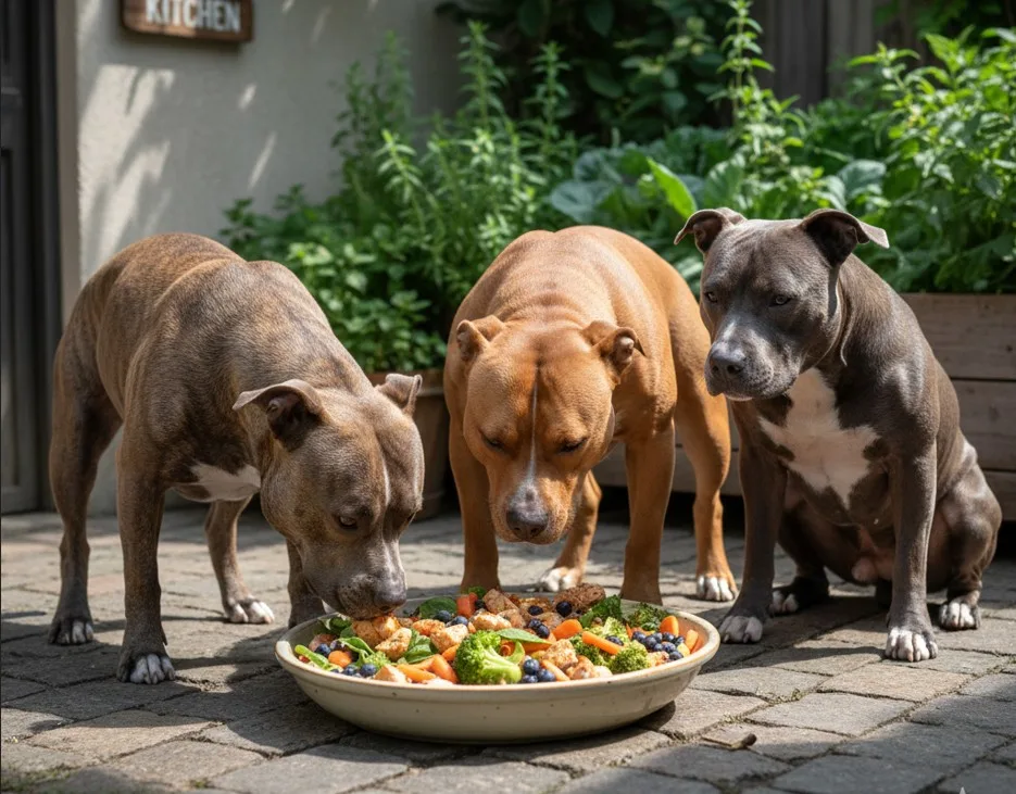 Best Dog Food for Pitbulls with Skin Allergies 6 make me a picture of Best Dog Food for Pitbulls with Skin Allergies