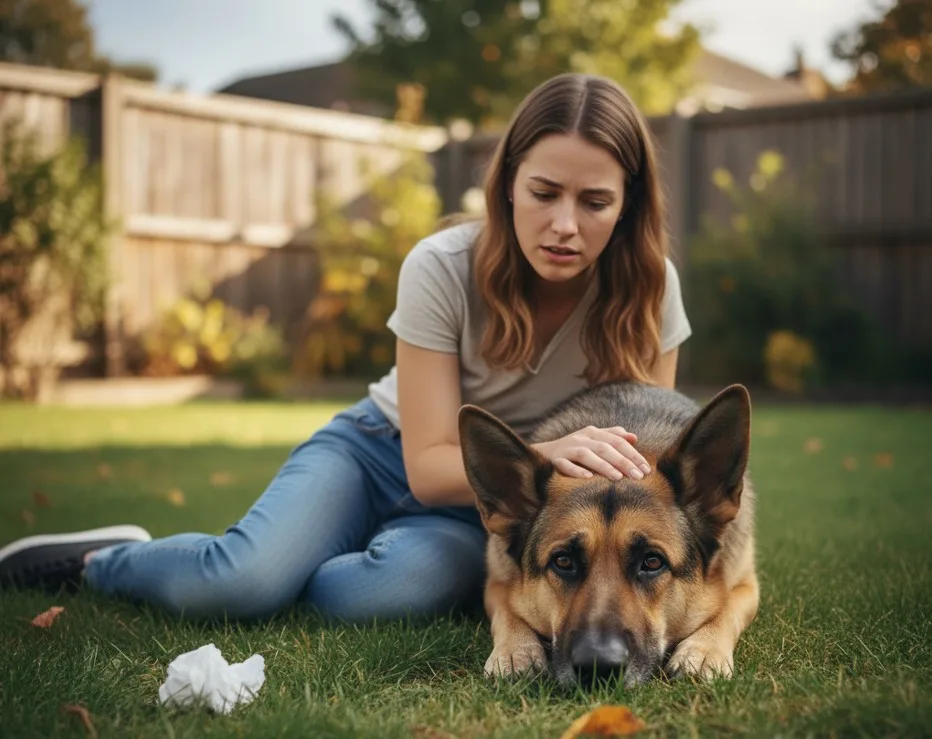 how do you get a dog to throw up