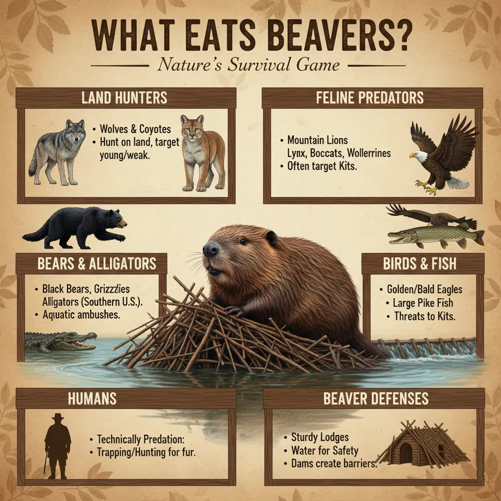What Do Beavers Eat? Simple Guide to Beaver Diet 6 Beavers diet do beavers eat fish what eats beavers beaver food do beavers eat fruit are beavers herbivores are beavers dangerous what is a beavers habitat do beavers eat insects are beavers omnivores american beaver diet north american beaver diet beaver diet and habitat beaver diet facts