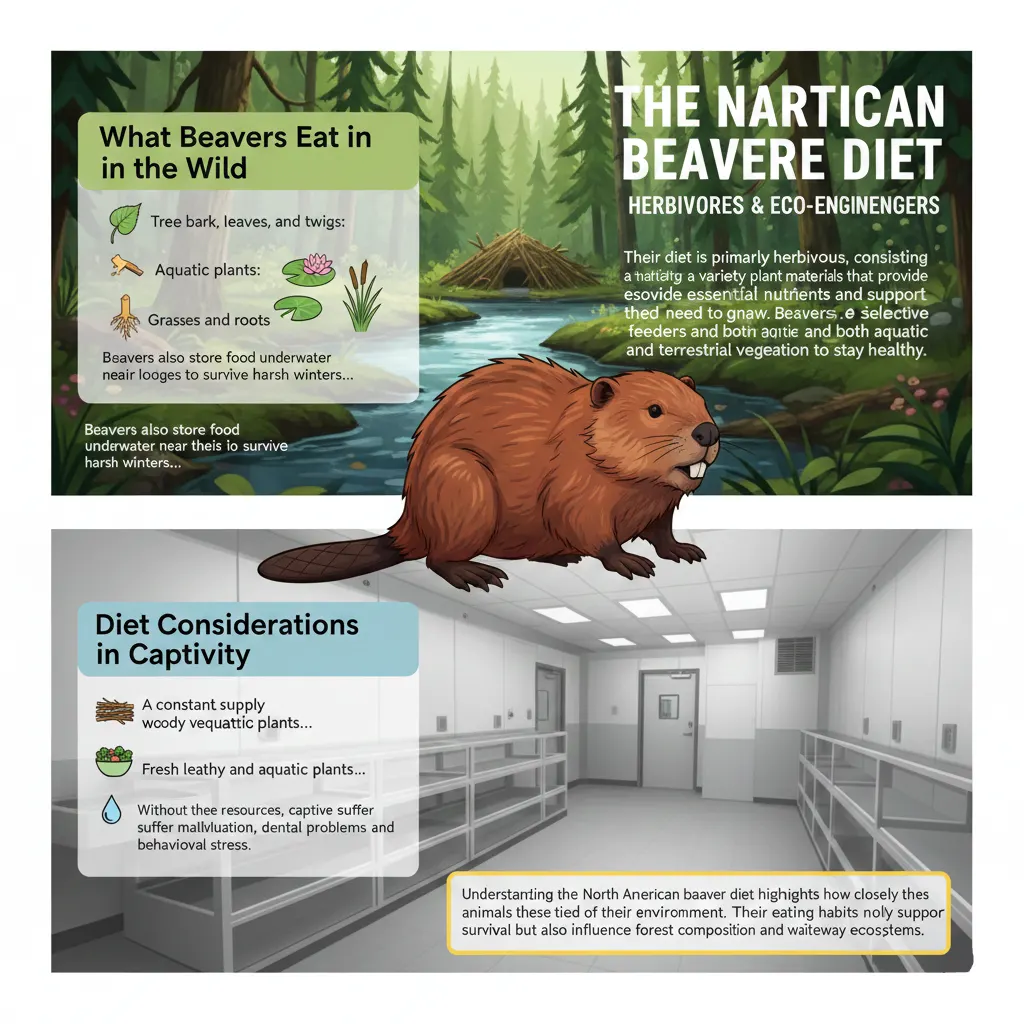 What Is a North American Beaver and Why Is It So Fascinating? 6 The North American beaver diet