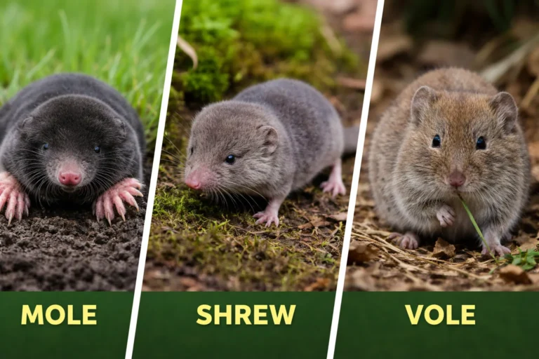 Mole vs. Shrew vs. Vole Which One is the Best Pet