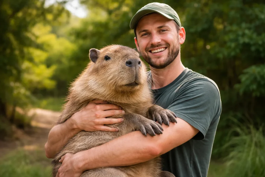 Can you Own a Capybara as a Pet? 2 Capybaras as a pet
