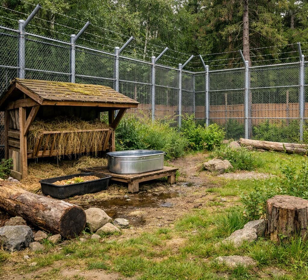 Moose as a Pet: What Wildlife Experts Want You to Know First 4 enclosure of a moose as a pet